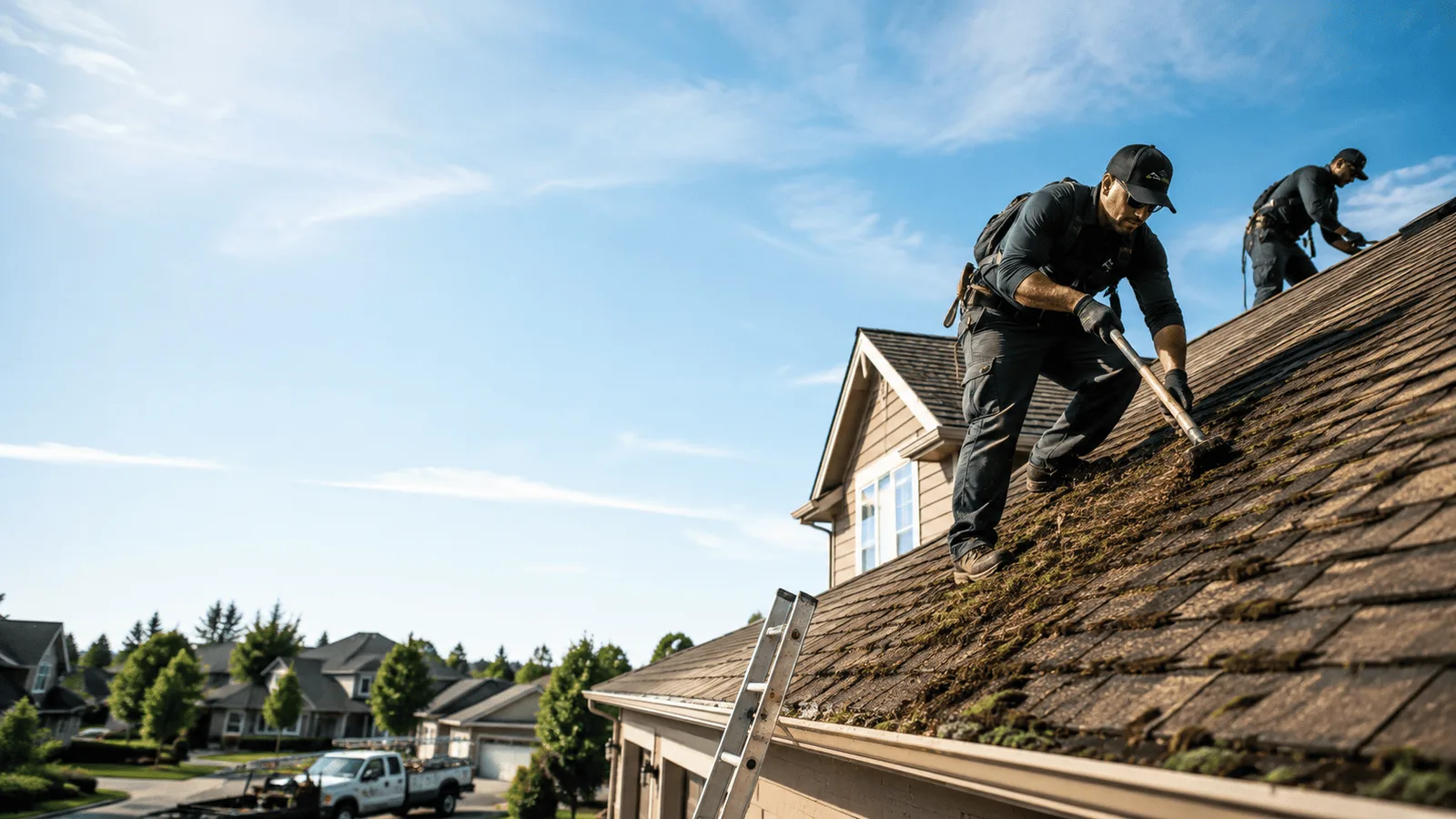Roof Moss Removal in Blythedale, MO near me